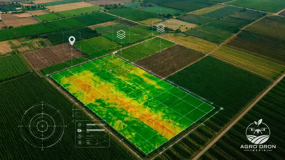 Análisis de la variabilidad de un cultivo con imágenes multiespectrales